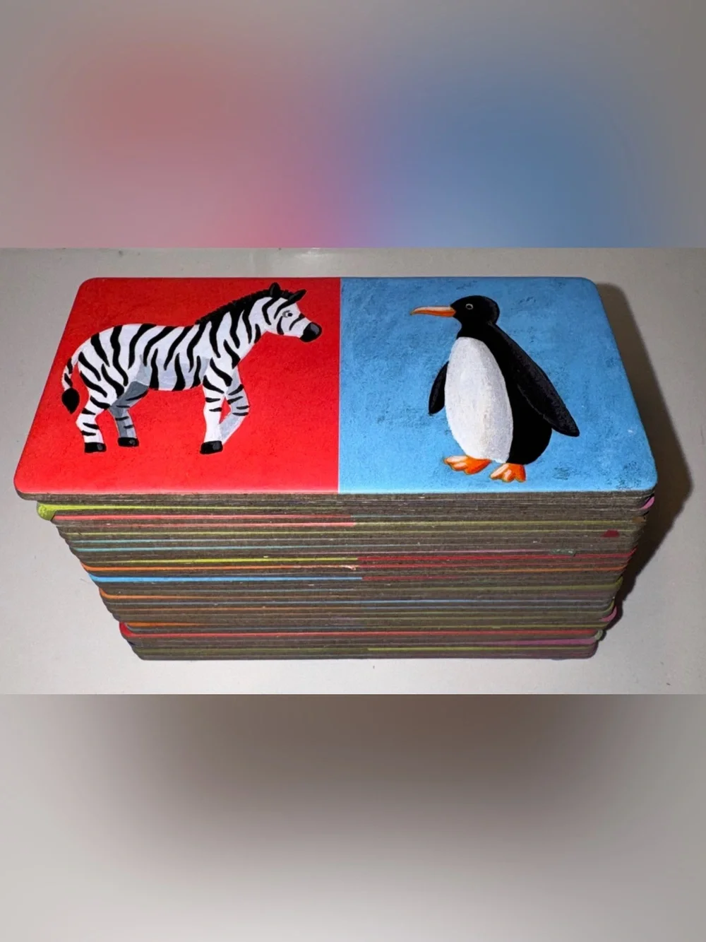 Janod Exotic Animal Dominoes board / card games